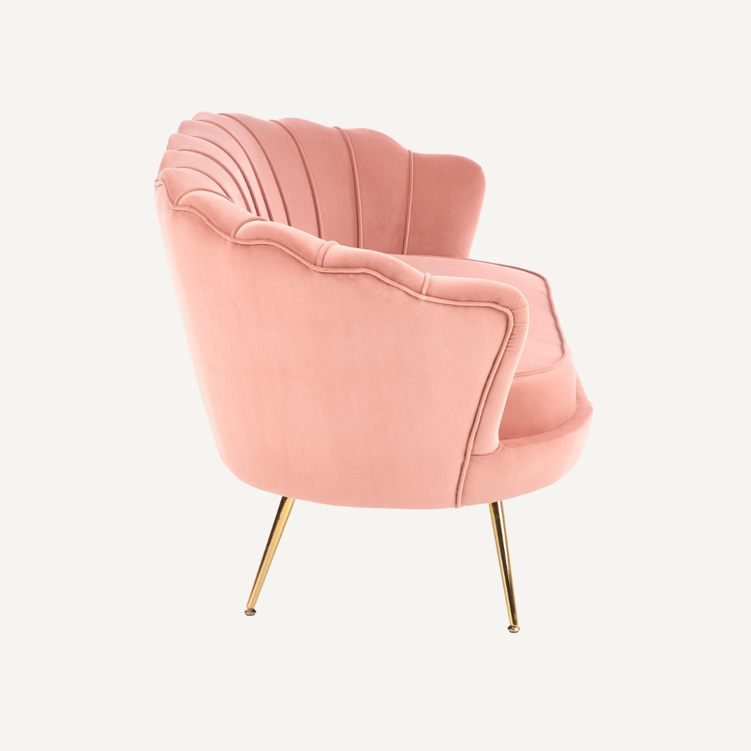 Chaise lounge en coquillage Shella