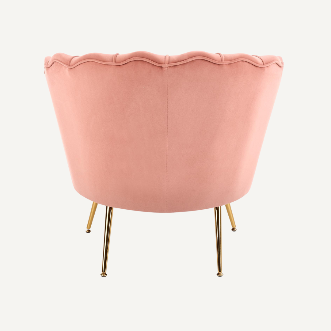 Chaise lounge en coquillage Shella