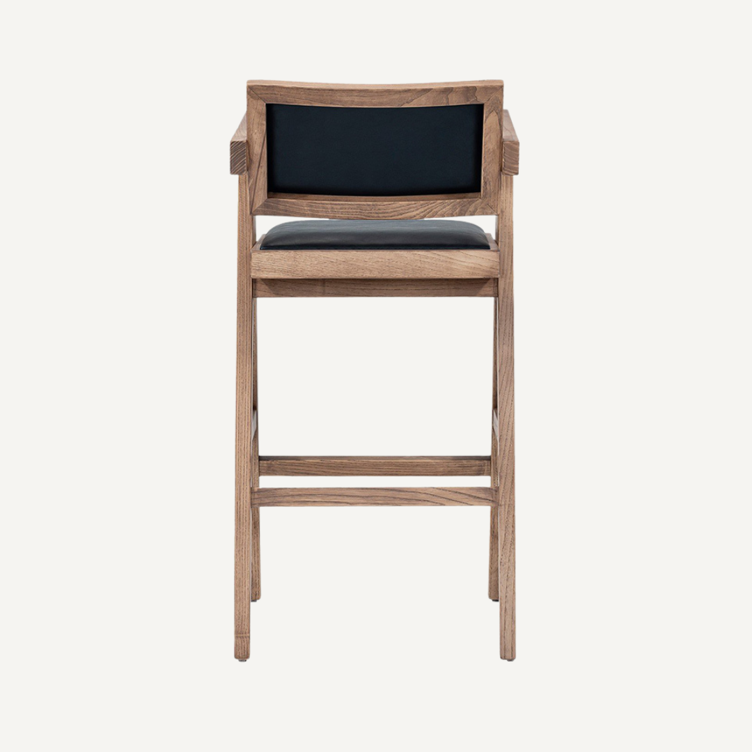 chaise de bar en bois Vintos