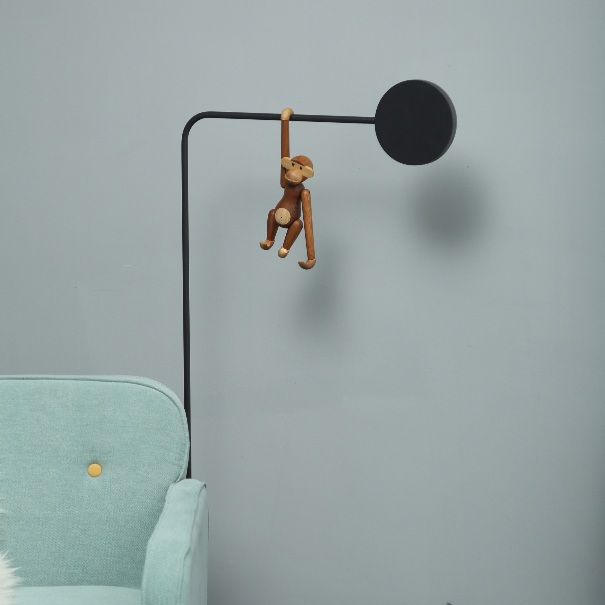 Singe en bois inspiration Kay Bojesen