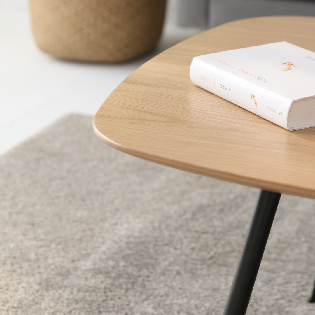 Table basse en bois et métal - Alphonsa