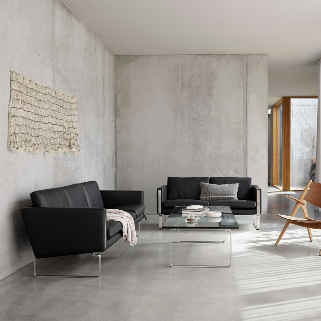 Trapeze 2 seater sofa
