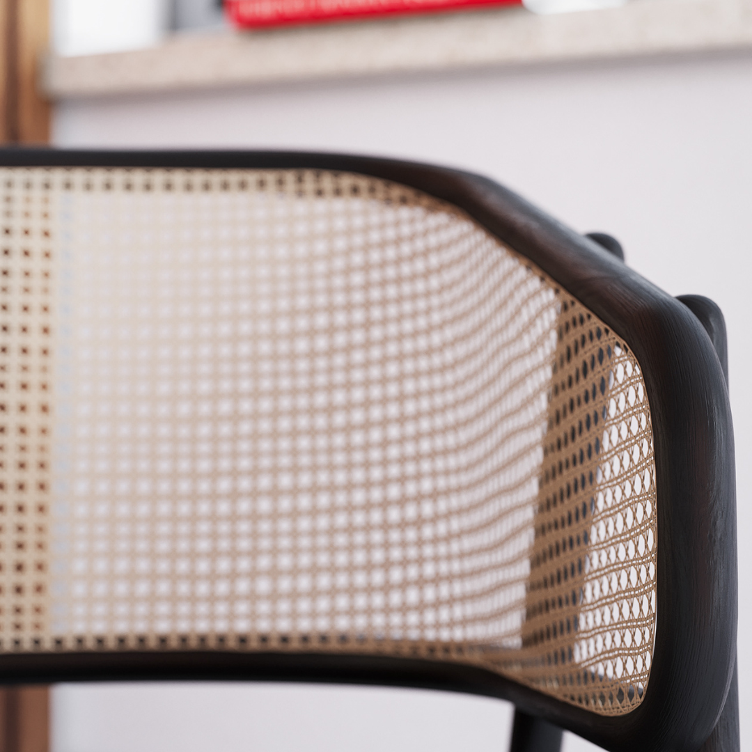 Eloise rattan cane armchair