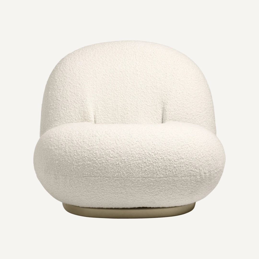 Ibiza - Sheepskin curly lounge chair