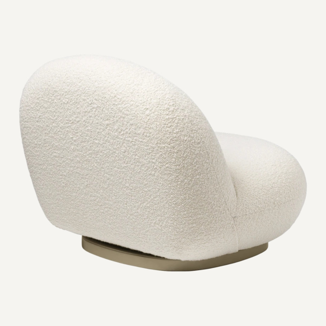 Ibiza - Sheepskin curly lounge chair