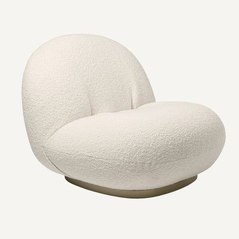 Ibiza - Sheepskin curly lounge chair