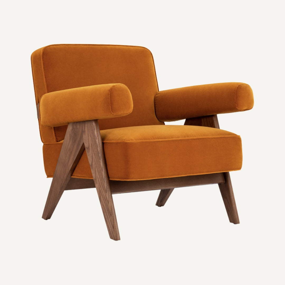 Upholstered Jeanne Lounge Chair - EASY
