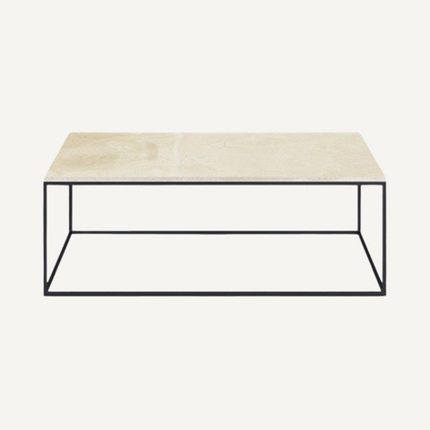 Marmer koffietafel – salontafel