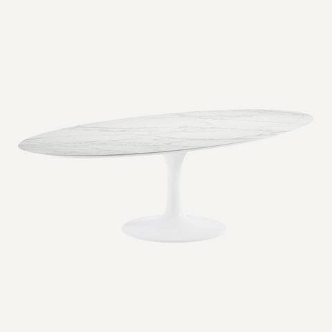 Ovaal Marmer Tulip Tafel Saarinen