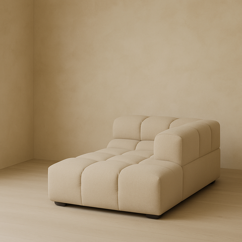 Standard Chaise with Left High Armrest for Tully Corner Sofa