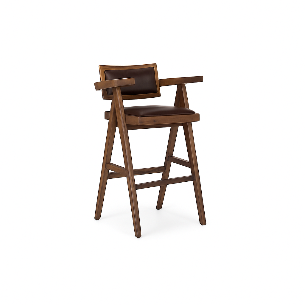 chaise de bar en bois Vintos