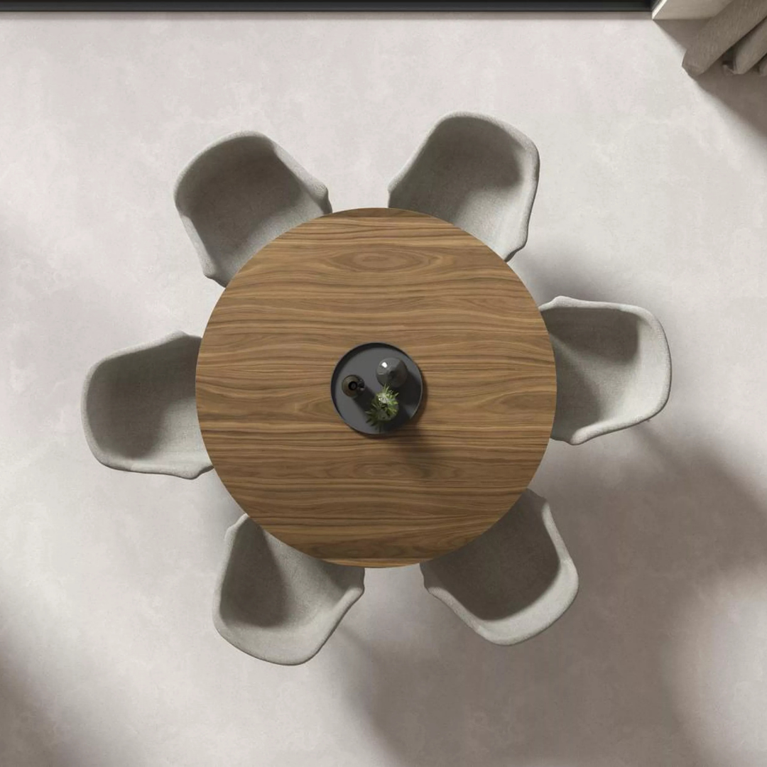 Tulip Wooden round Table