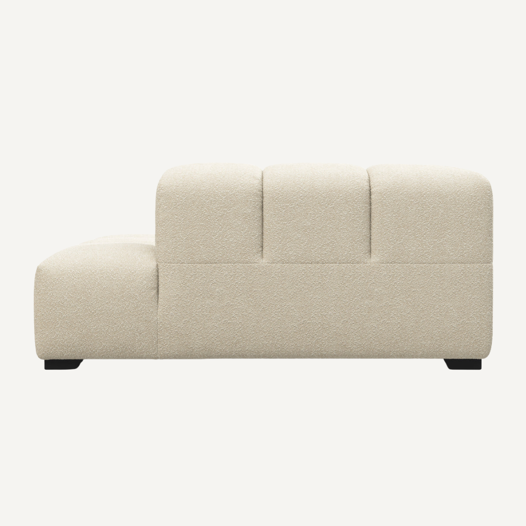 Standard Chaise with Left High Armrest for Tully Corner Sofa