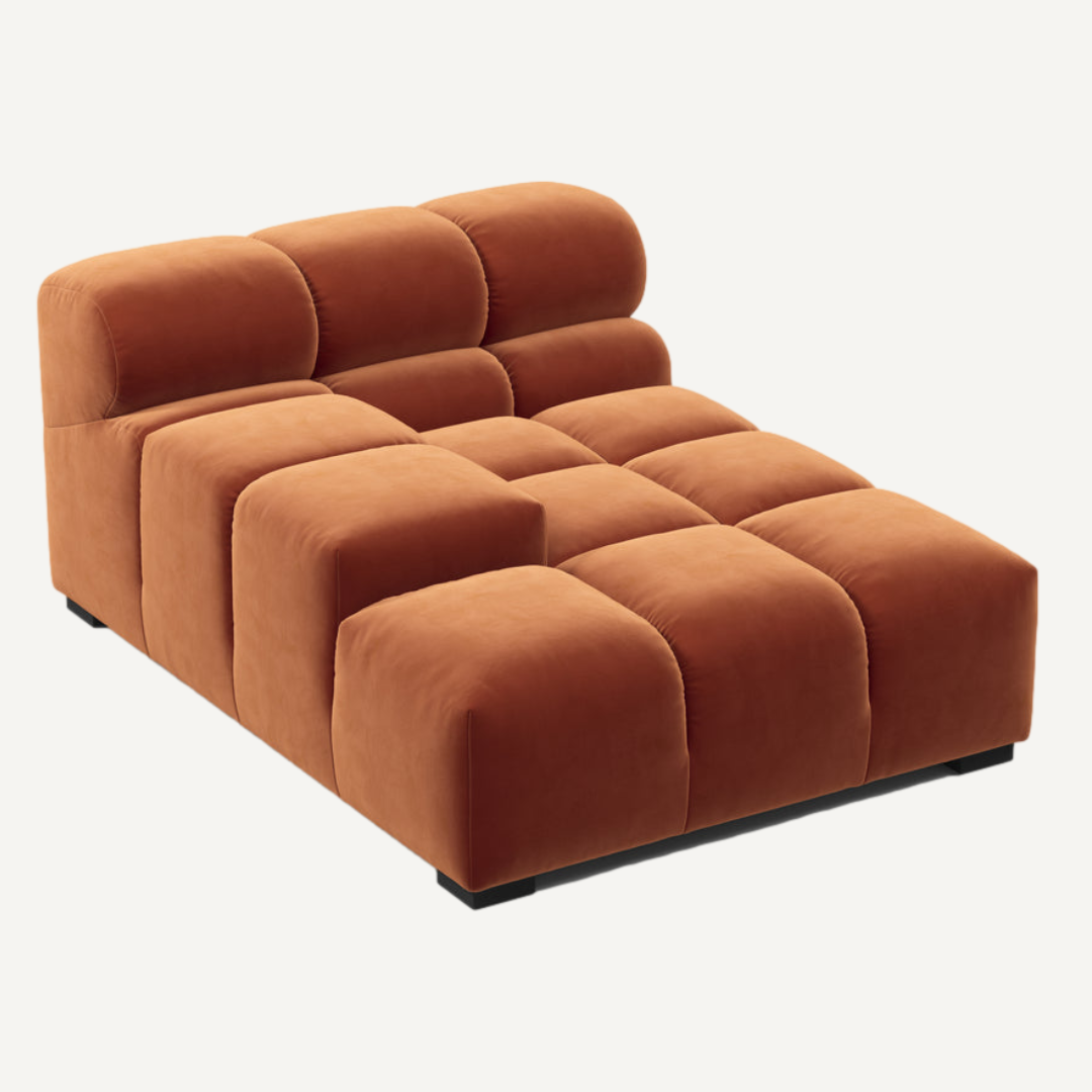 Standard Chaise with Right Low Armrest for Tully Corner Sofa
