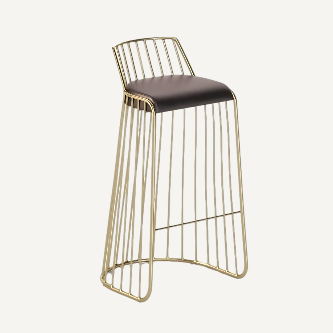Chaise de bar Veil avec dossier