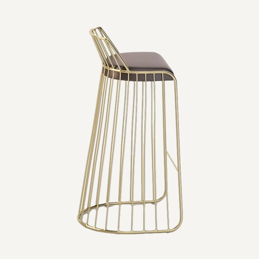 Chaise de bar Veil avec dossier
