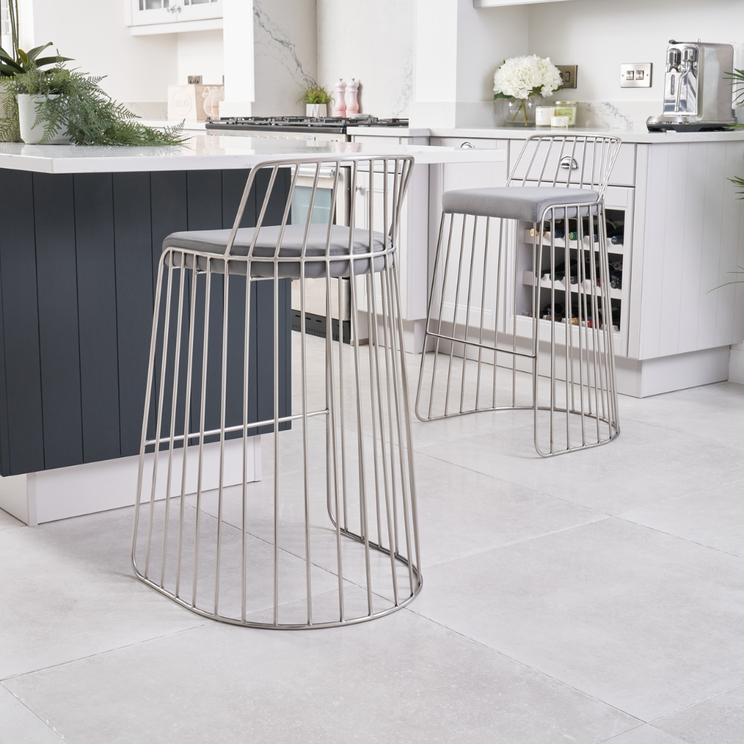 Chaise de bar Veil avec dossier