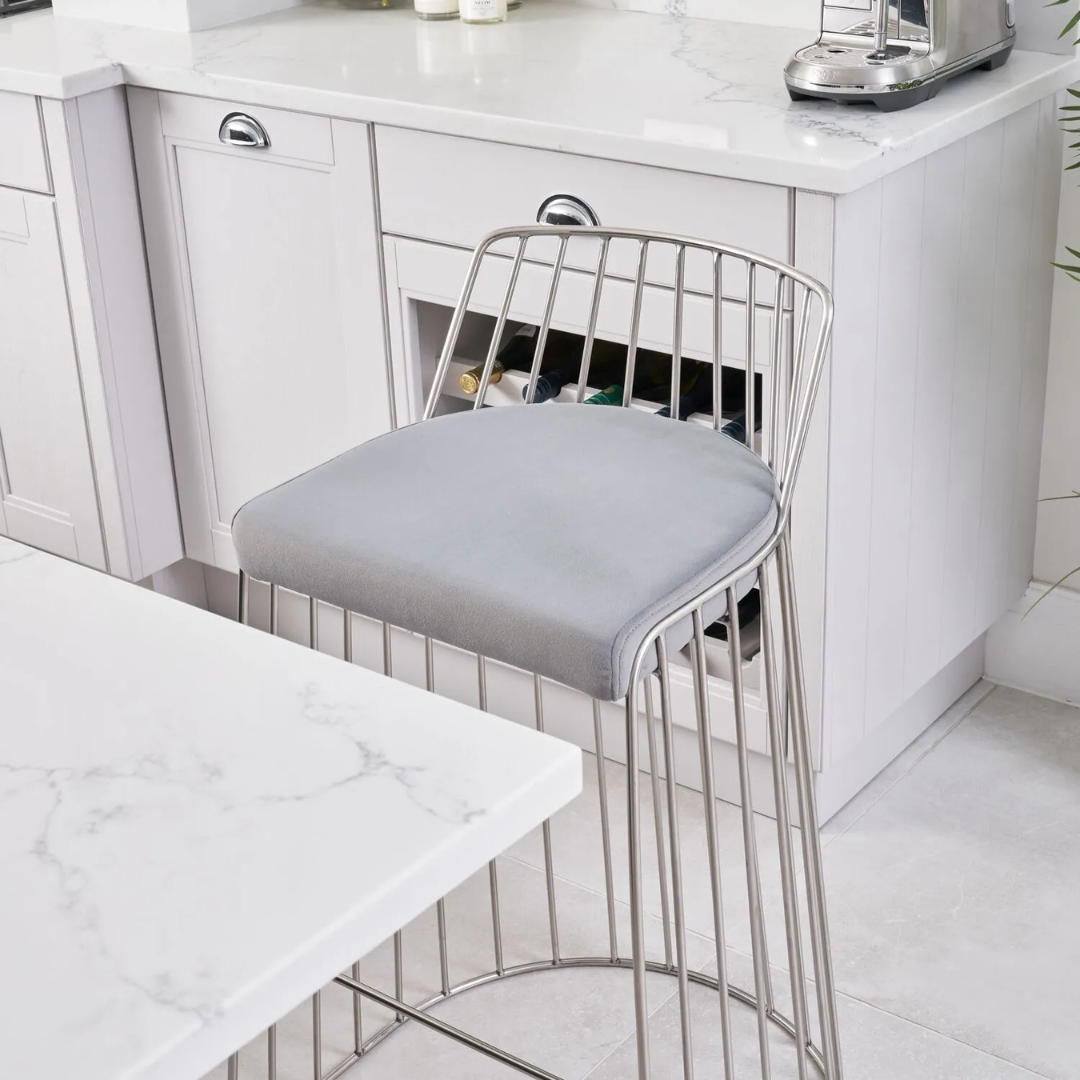 Chaise de bar Veil avec dossier