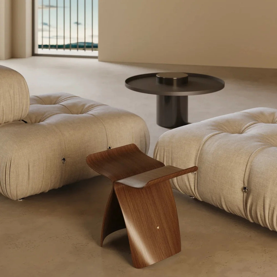 Wings Wooden Stool