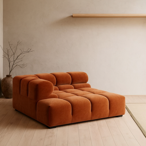 XL Chaise with Right High Armrest - Tully Modular Sofa